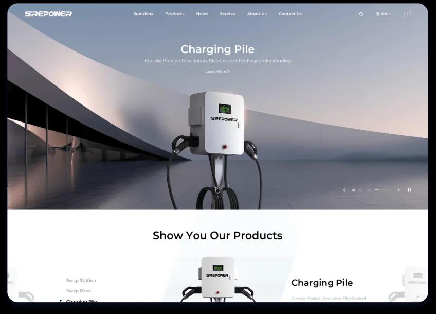AIZN 网站项目预览图 2